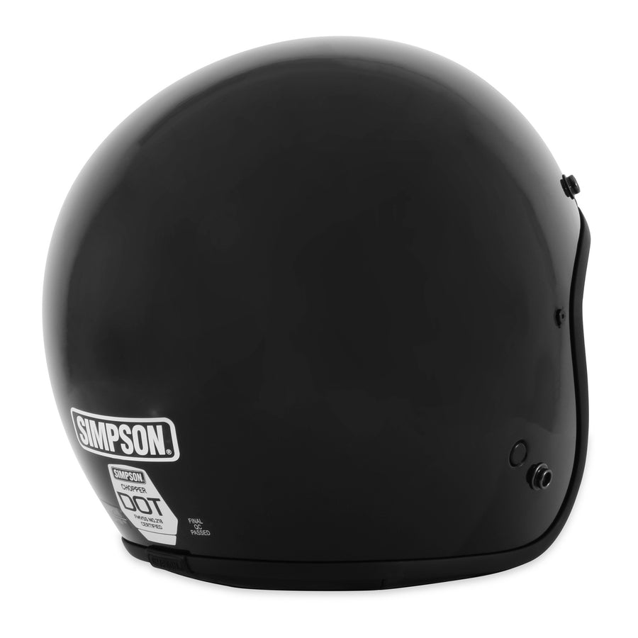 Simpson Chopper Helmet - Gloss Black