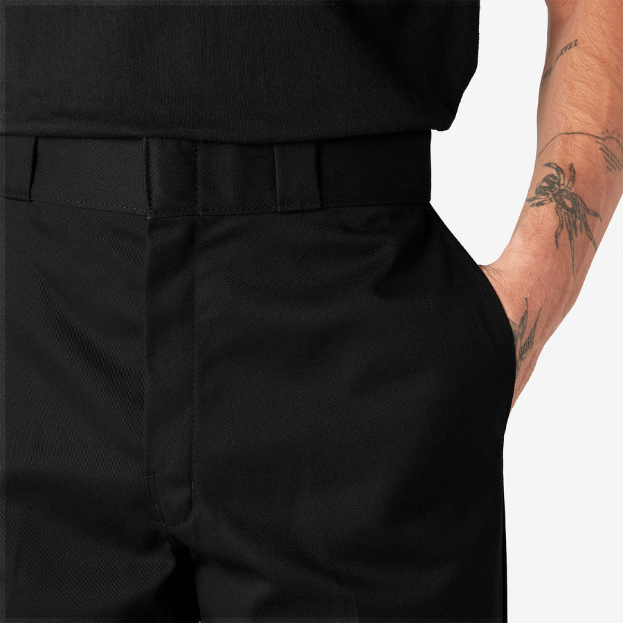 Twill Double Knee Work Pant 32L - Black