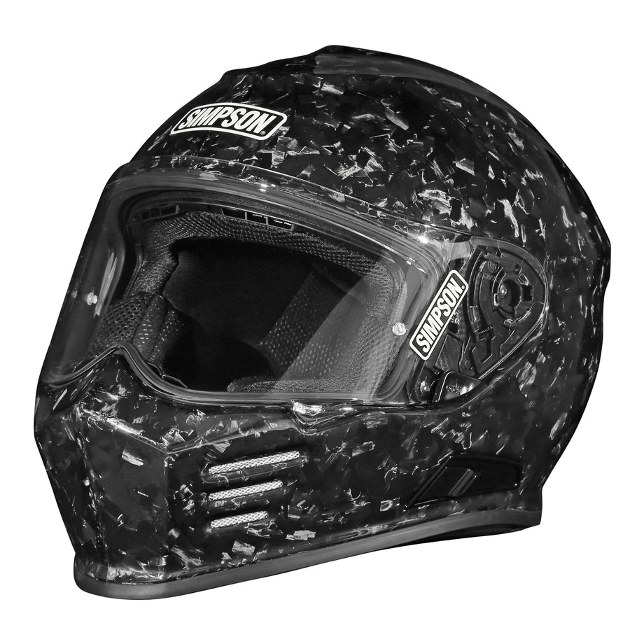 Simpson Ghost Bandit Carbon Fiber Helmet - Forged Carbon