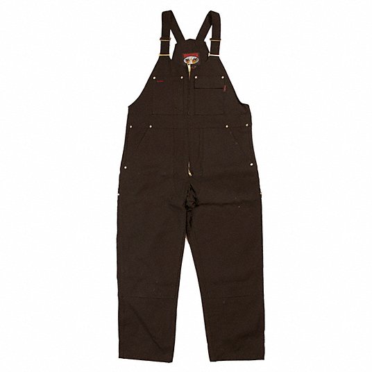 Deluxe Garage Bib Overall - Dark Brown