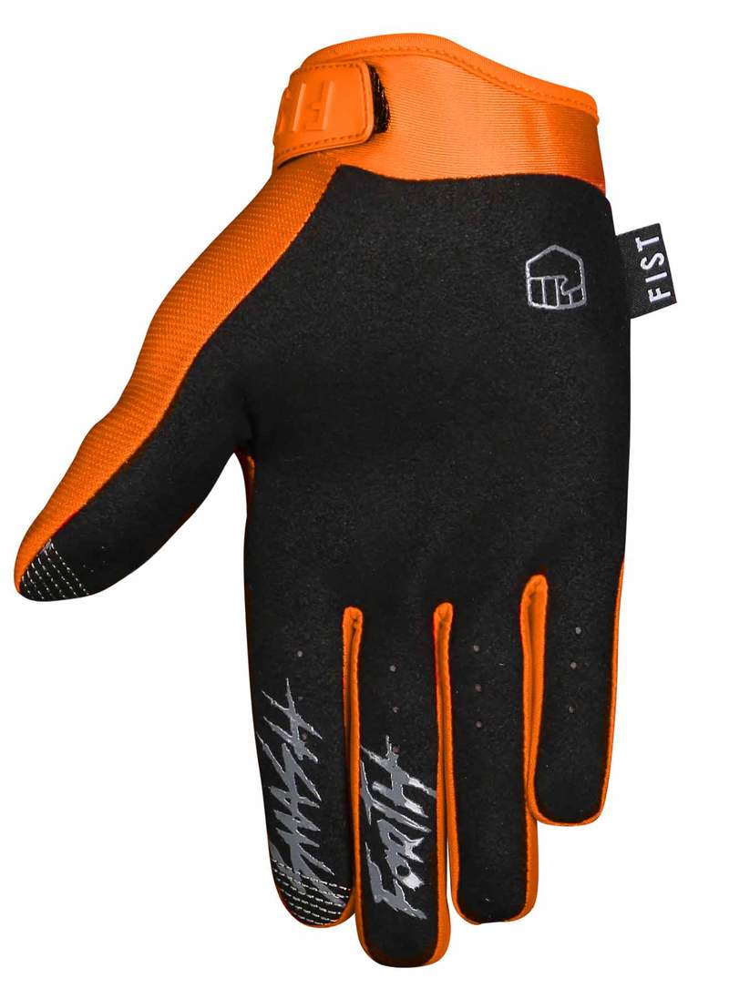 STOCKER - YOUTH ORANGE GLOVES