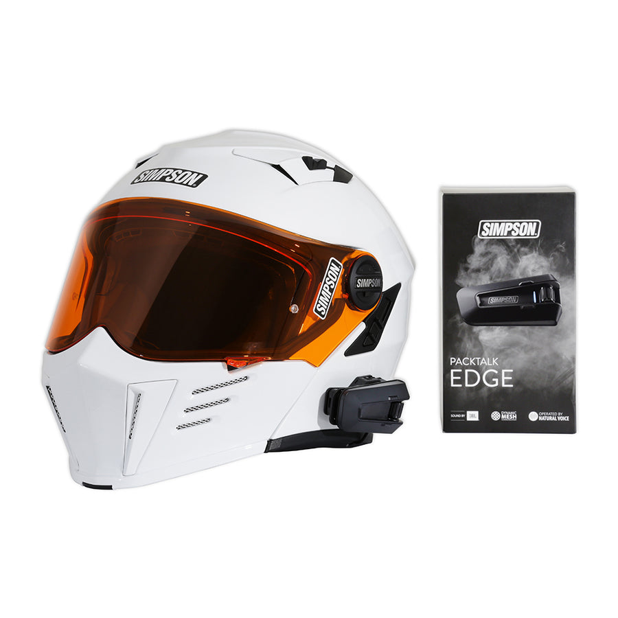 Cardo x Simpson Packtalk Edge Bluetooth Intercom