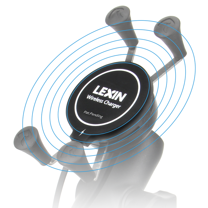 LEXIN/RAM® X-GRIP® WIRELESS CHARGING PHONE MOUNT BUNDLE