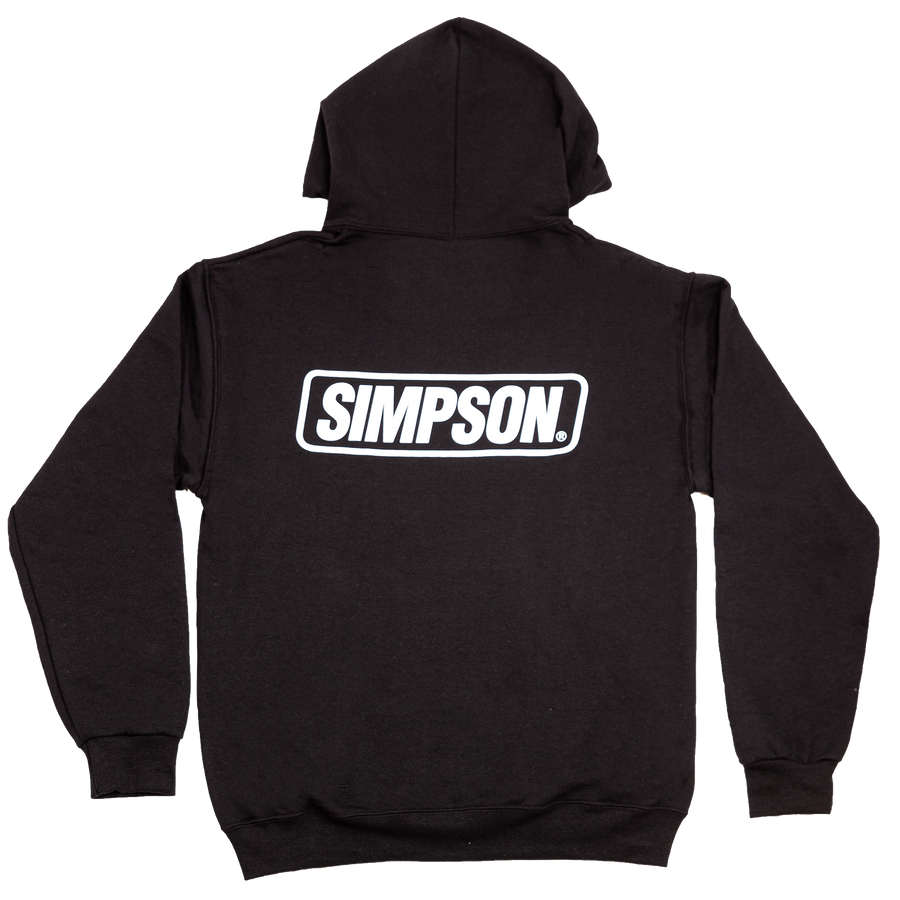 Simpson Logo Hoodie - Black/White