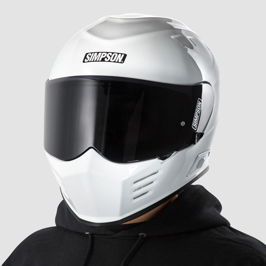 Simpson Ghost Bandit Helmet - White