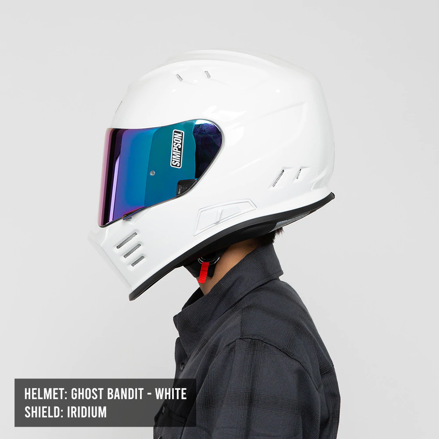 Simpson Ghost Bandit Helmet - White