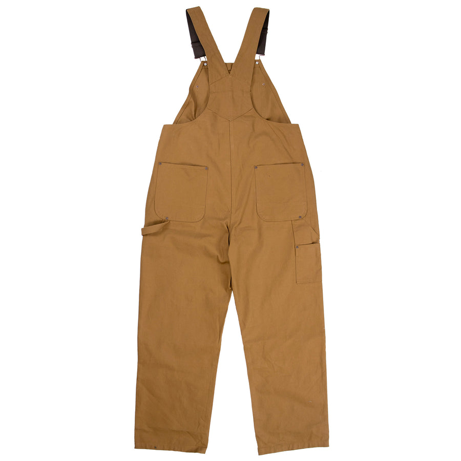 Deluxe Unlined Garage Bib Overall - Brown