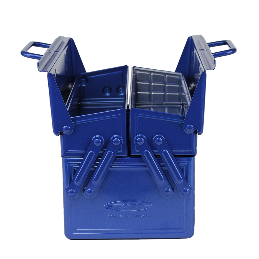 TOYO STEEL PORTABLE SHOP TOOLBOX - BLUE