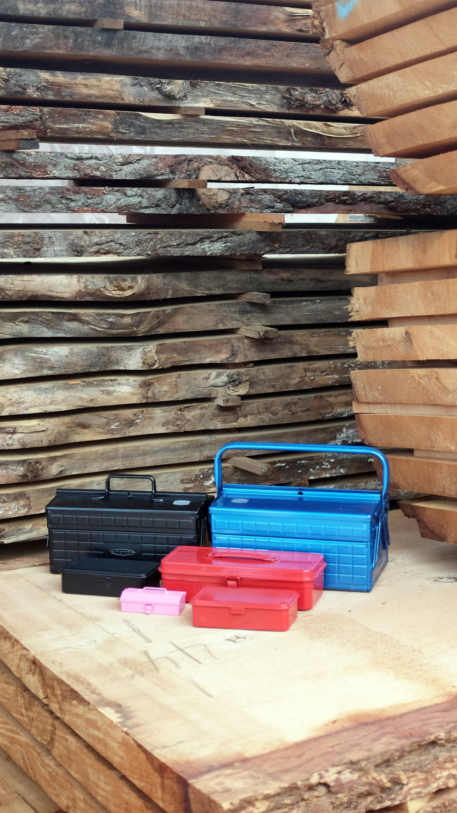 TOYO STEEL PORTABLE SHOP TOOLBOX - BLUE