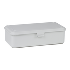 Toyo Steel T-190 White. Compact and sturdy matte white steel box, designed for efficient storage and ease of stacking. 0.4kg.